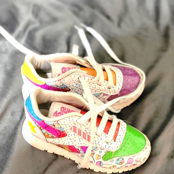 (RP32) Reebok x Candy Land Classic Leather Sneakers-used - Picture 1 of 7